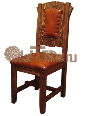 стул из состаренного дерева