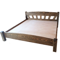 кровать деревянная под старину