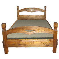 кровать из массива сосны